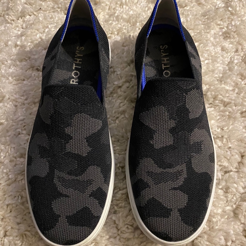 Grey Camo Rothy Sneakers
